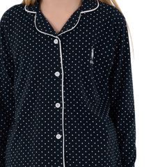 U.S. Polo Assn Kids Gömlek Pijama Lacivert