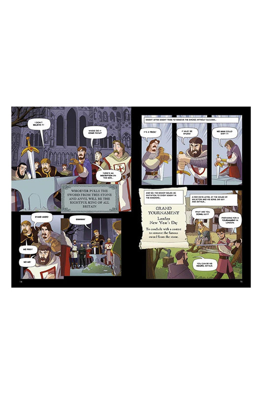 The Usborne  Adventures Of King Arthur