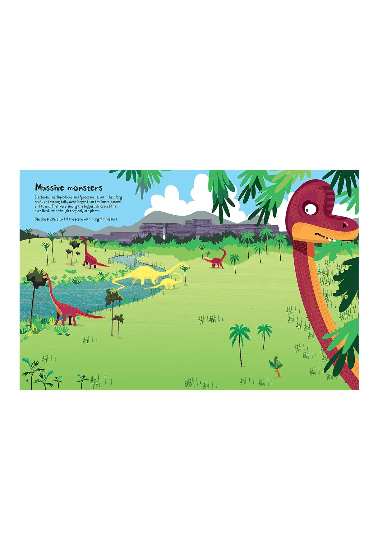 USB - Big Dinosaur Sticker Book