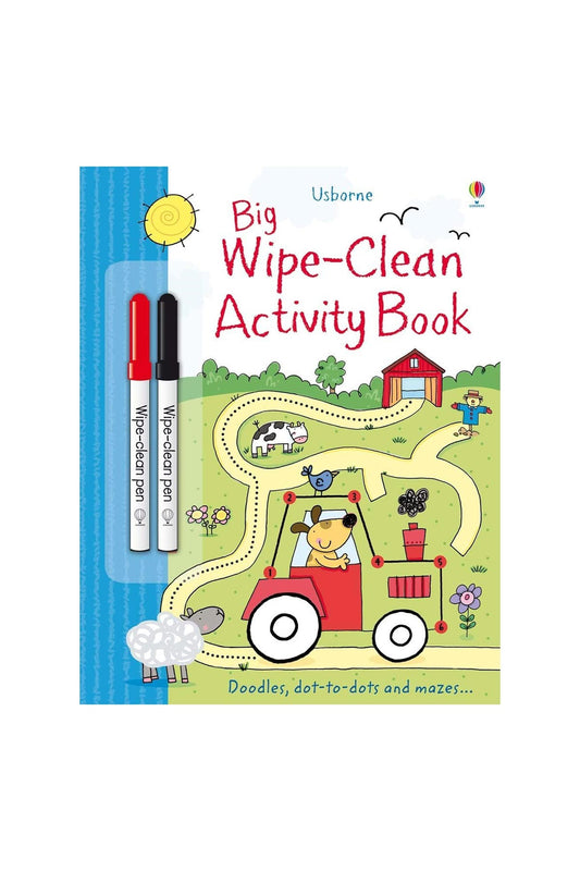 The Usborne  Big Wipe Clean Activity Book