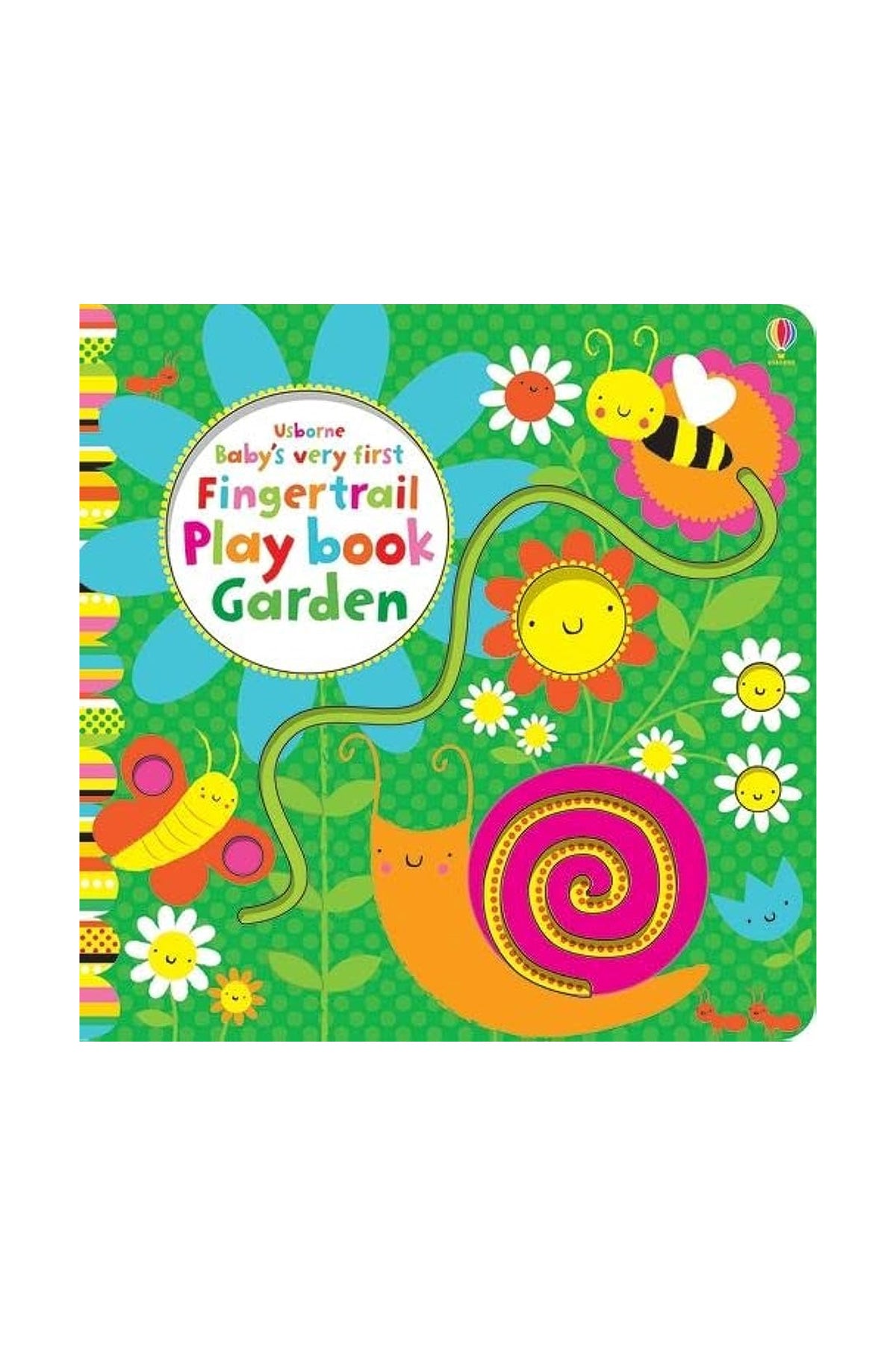 The Usborne  Bvf Fingertrails Playbook Garden