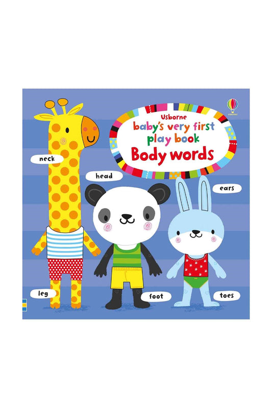 The Usborne Bvf Playbook Body Words - Welcome Baby