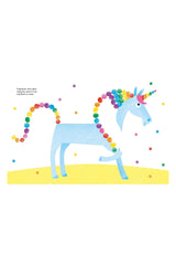 The Usborne  Fingerprint Activities Unicorns And Fairies