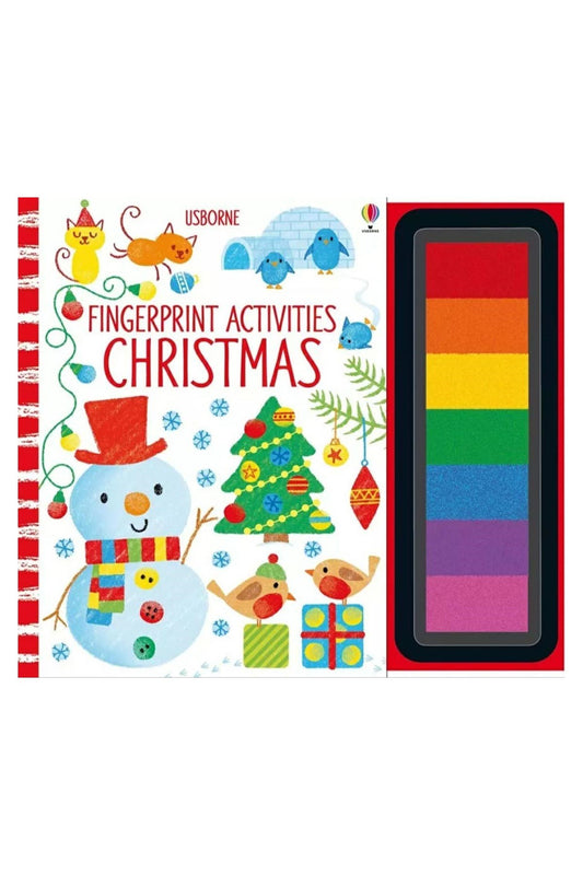 The Usborne  Fingerprirnts Activities Christmas