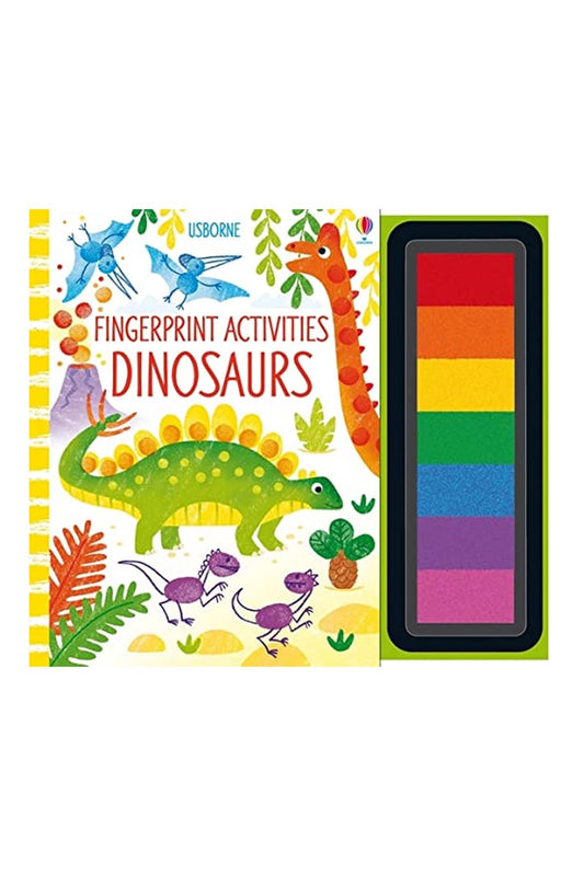The Usborne  Fingerprirnts Activities Dinosaurs