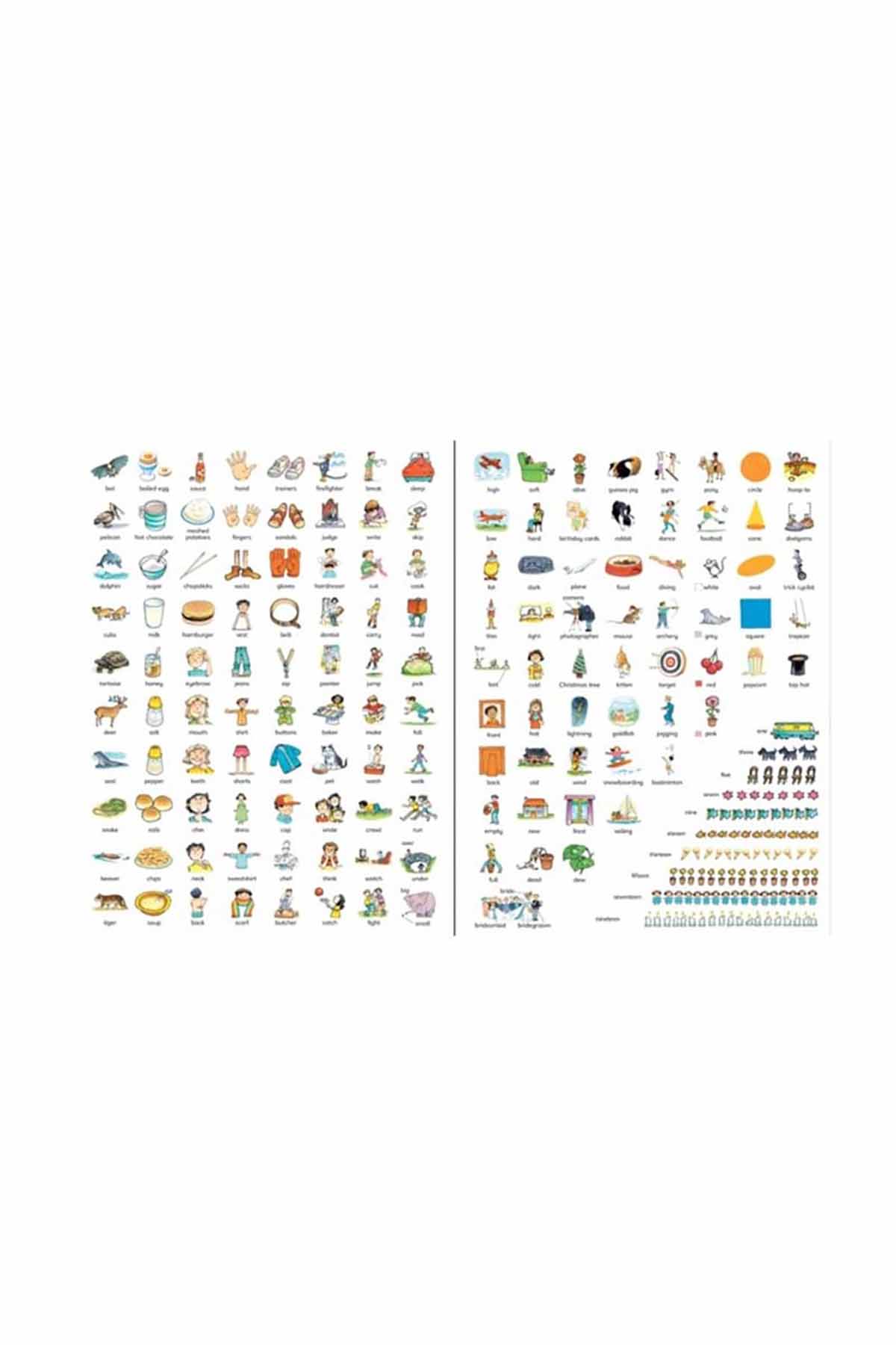 USB First 1000 Words English Sticker Book