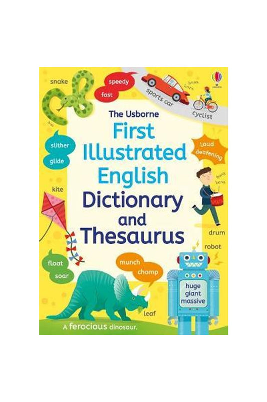 The Usborne First Illustrated Dictionary And Thesaurus - Welcome Baby