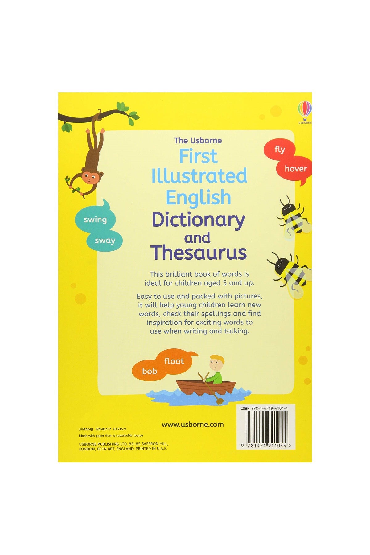 USB - First Illustrated Dictionary And Thesaurus