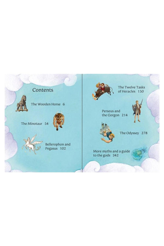The Usborne Greek Myths For Young Children