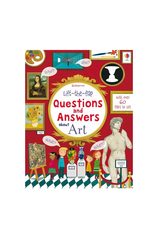 The Usborne Lift The Flap Questions & Answers About Art - Welcome Baby