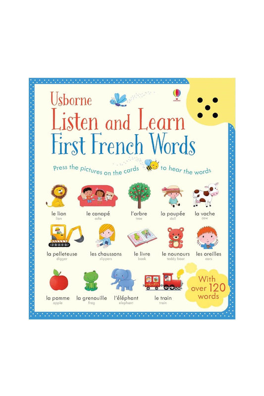 The Usborne And Learn First French Words - Welcome Baby