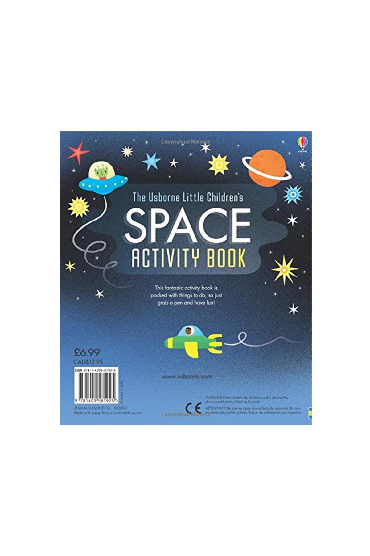 USB - Little Childrens Space Activity