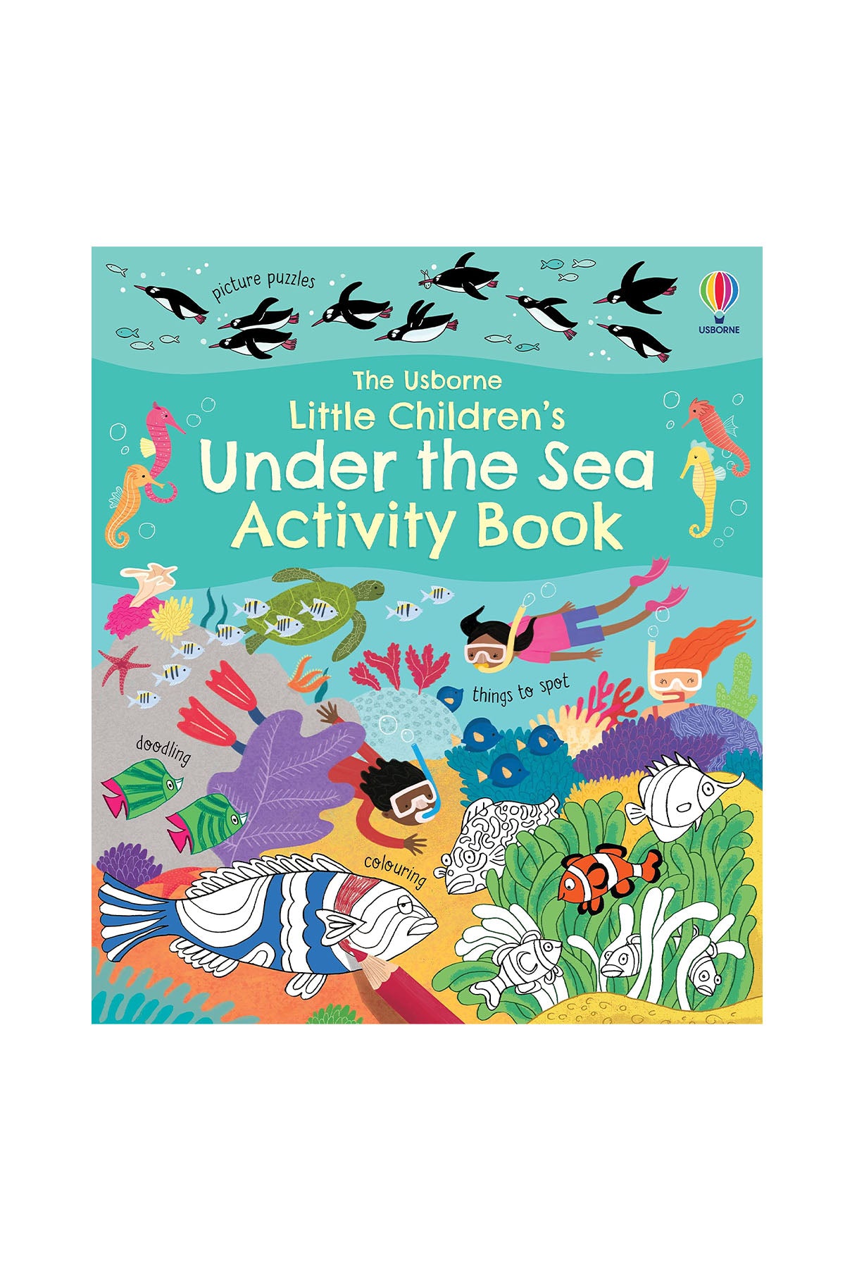 The Usborne  Little Childrens Under The Sea Activity Book