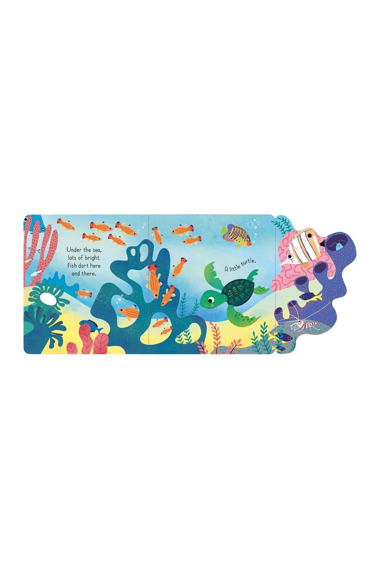 The Usborne Little Lift And Look Under The Sea - Welcome Baby