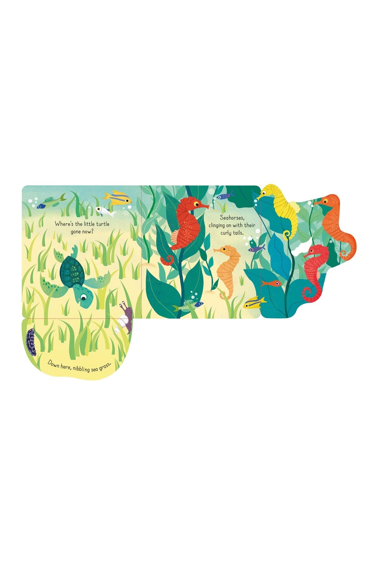 The Usborne Little Lift And Look Under The Sea - Welcome Baby