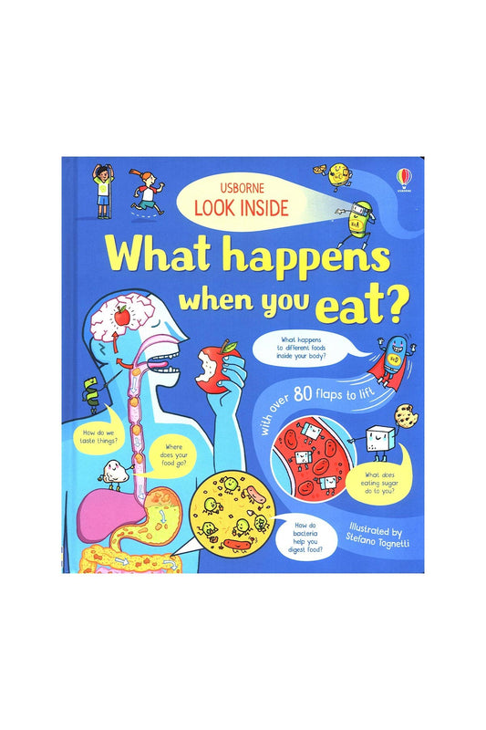 The Usborne  Look Inside What Happens When You Eat