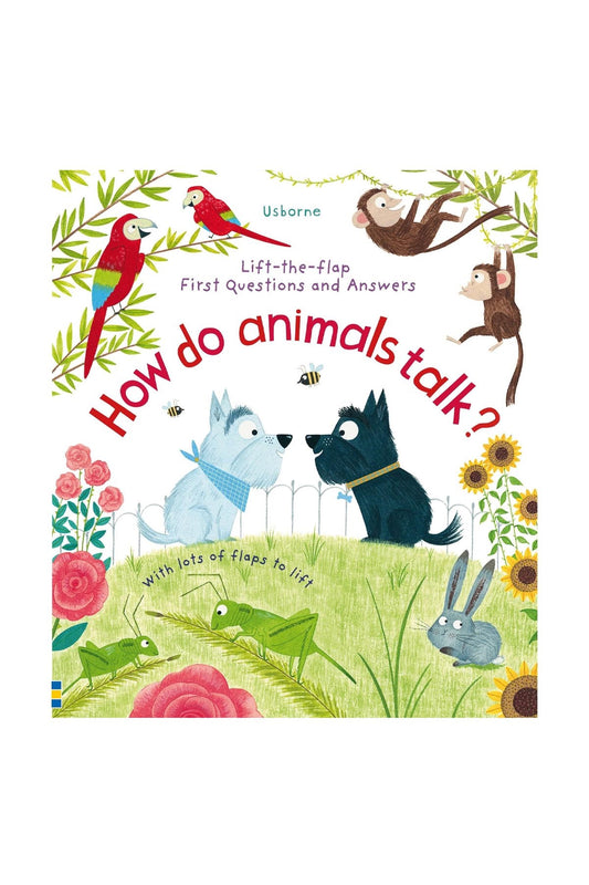 The Usborne  Ltf First Q&A How Do Animals Talk?