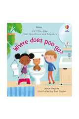 The Usborne Ltf First Q&A Where Does Poo Go? - Welcome Baby