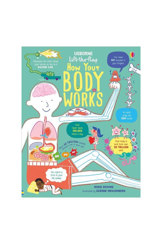 The Usborne  Ltf How Your Body Works - Welcome Baby