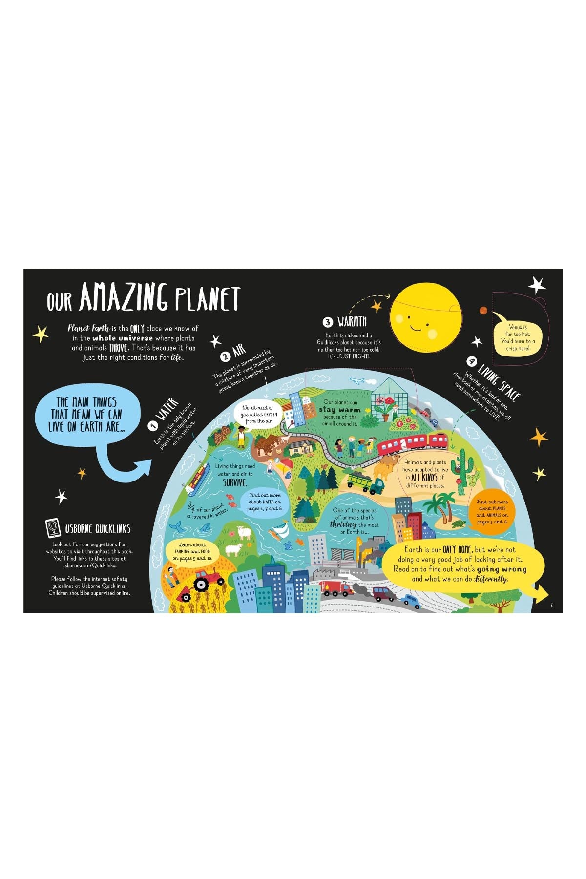 The Usborne  Ltf Looking After Our Planet - Welcome Baby