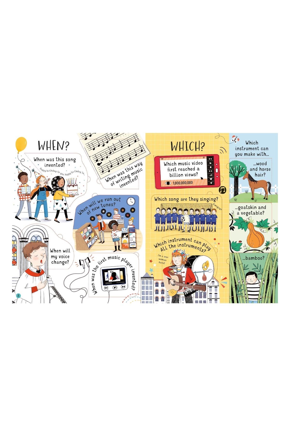 The Usborne Ltf Questıons And Answers About Musıc - Welcome Baby