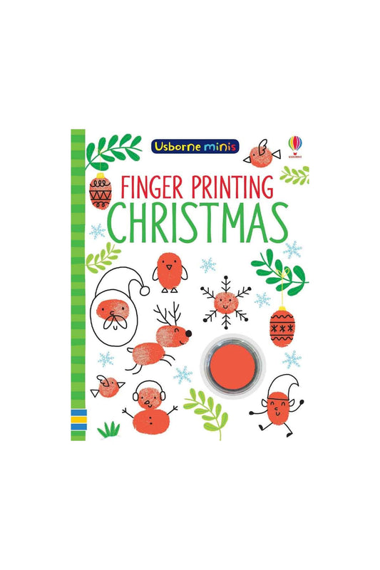 The Usborne Minis Finger Printing Christmas - Welcome Baby