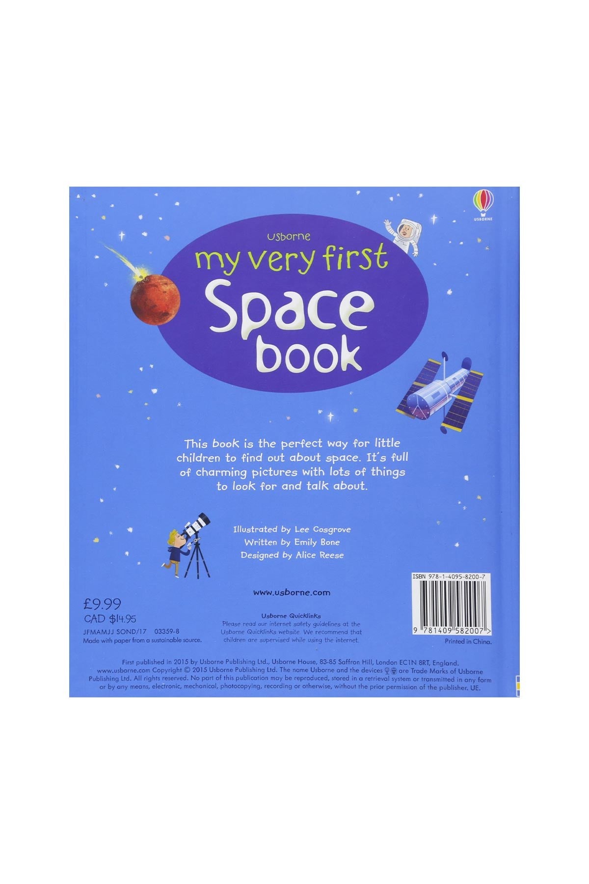 USB - My Very First Space Book