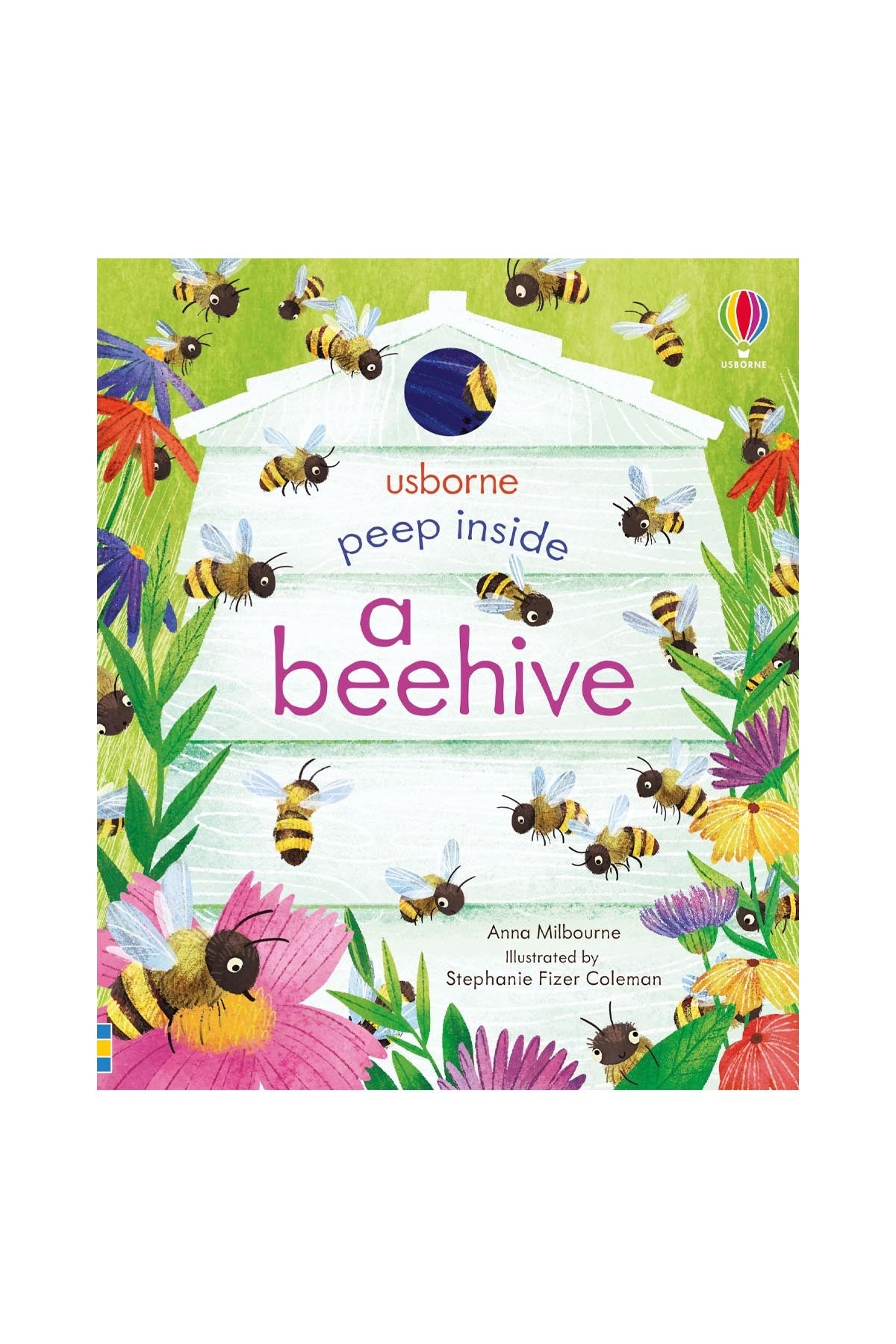 The Usborne Peep Inside A Beehive - Welcome Baby