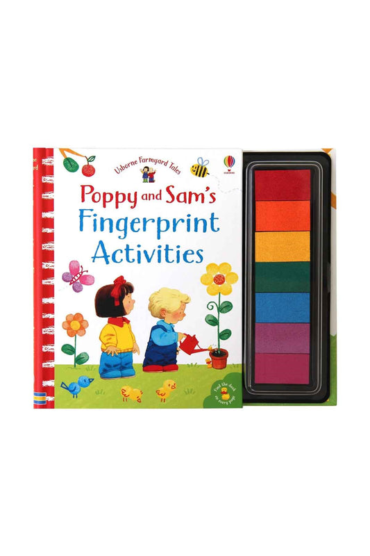 The Usborne Poppy And Sams Fingerprint Activities - Welcome Baby