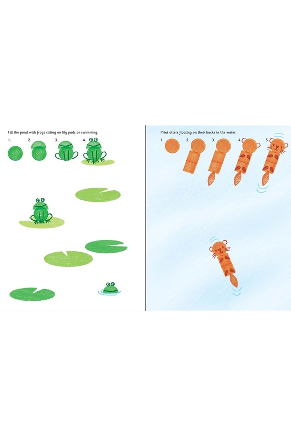 USB - Rubber Stamp Activities - Animals