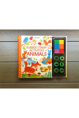 The Usborne  Rubber Stamp Activities Animals