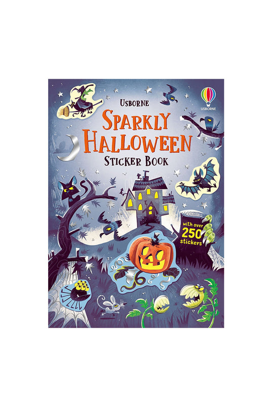 The Usborne  Sparkly Halloween Sticker Book