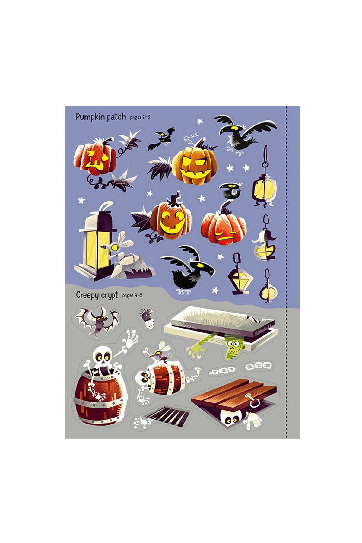 USB - SPARKLY HALLOWEEN STICKER BOOK