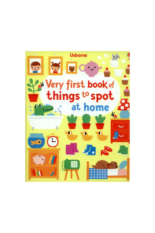 The Usborne Very First Bk Things To Spot Home - Welcome Baby