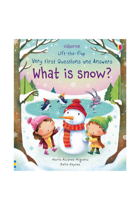The Usborne  Very First Q&A What Is Snow?