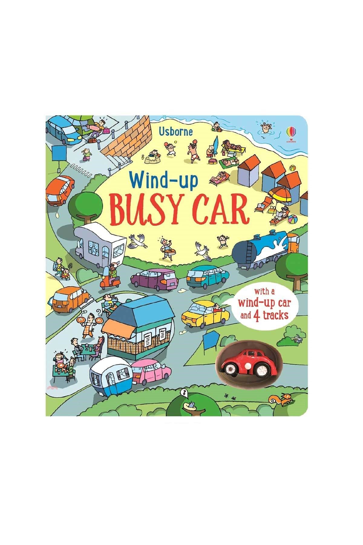 USB -Wind-Up Busy Car