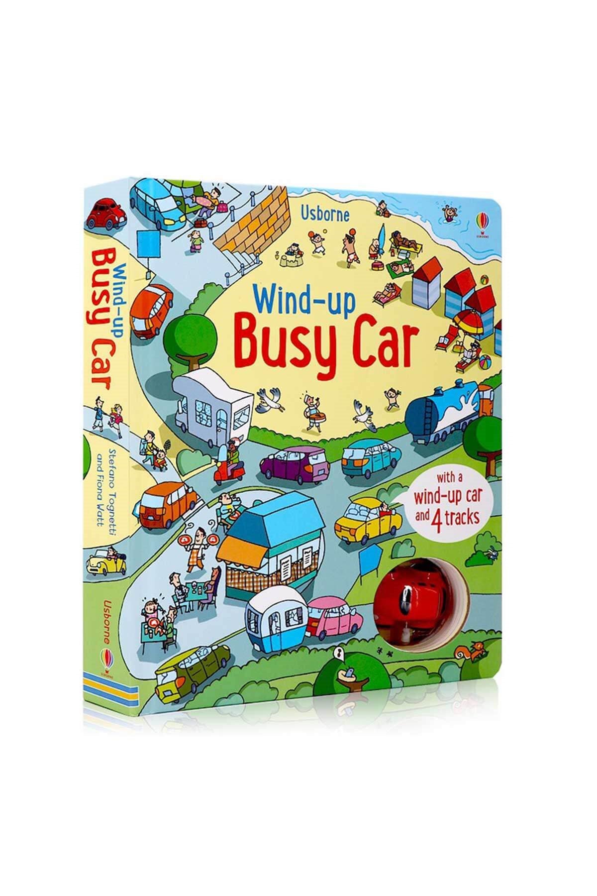 USB -Wind-Up Busy Car