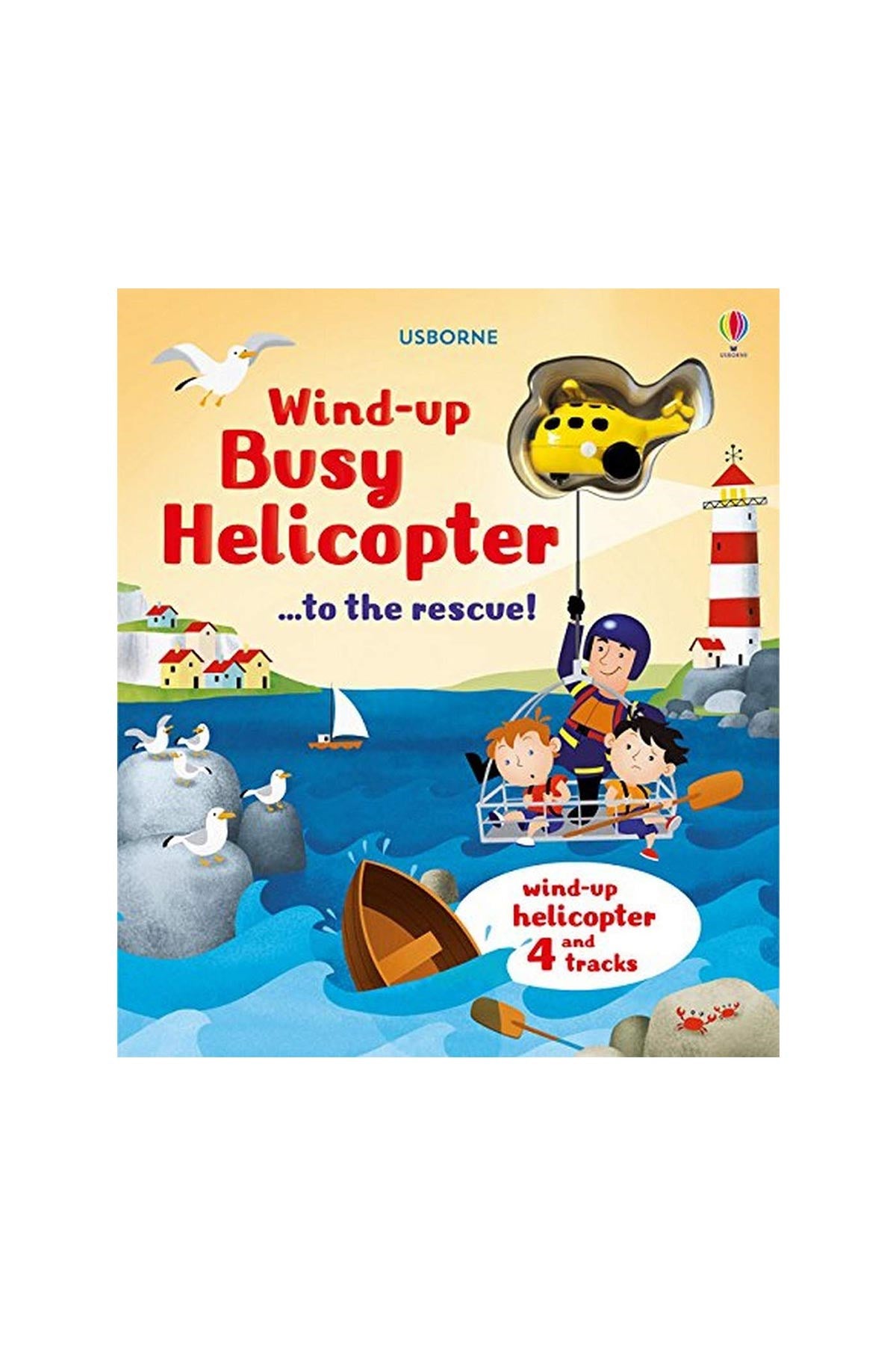 USB - Wind-up Busy Helicopter Book