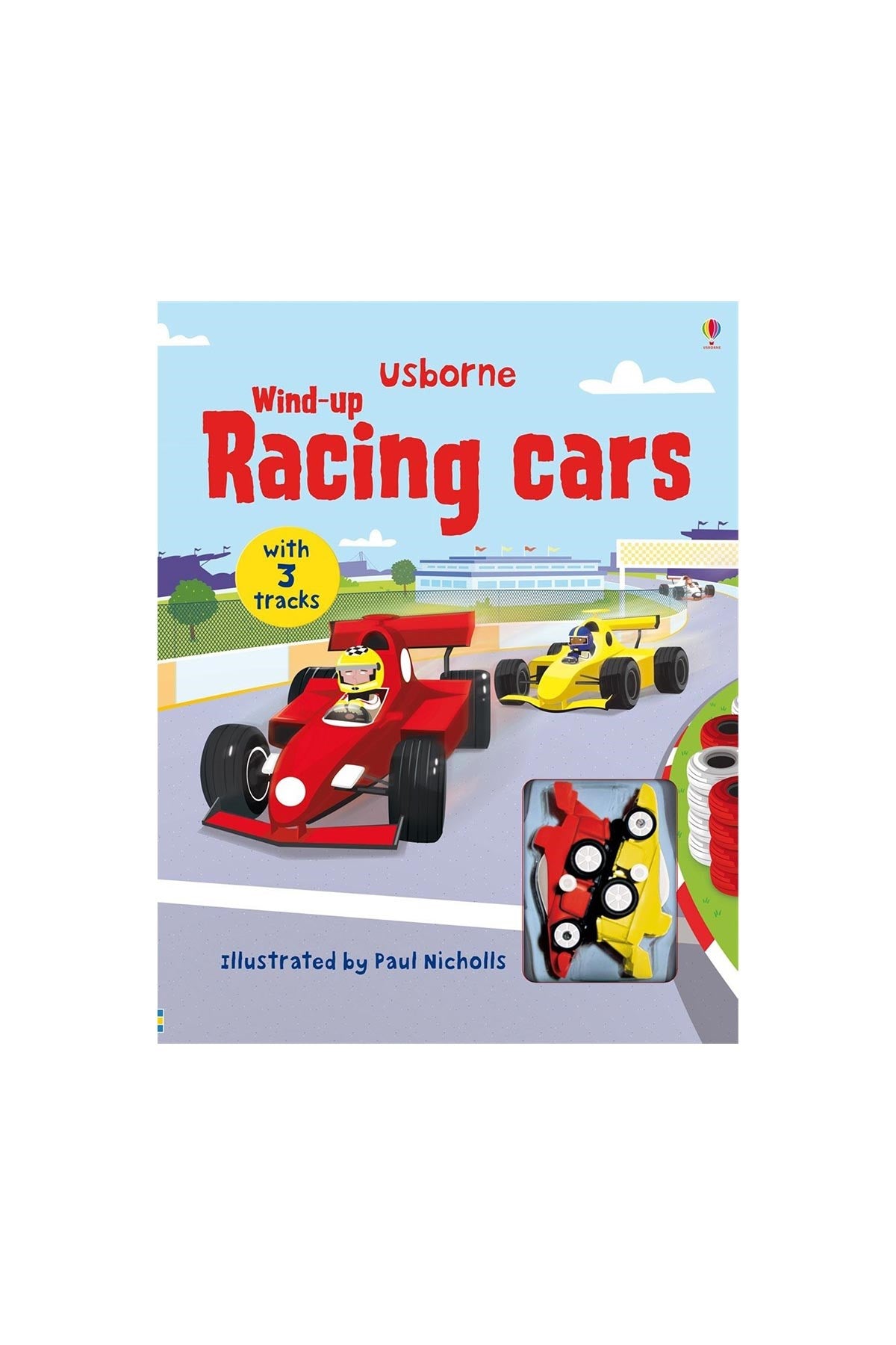 The Usborne Wind Up Racing Cars
