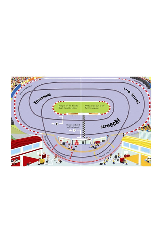 The Usborne Wind Up Racing Cars