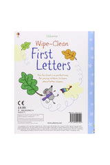 The Usborne  Wipe Clean First Letters