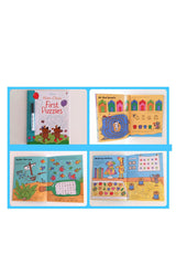 The Usborne Wipe-Clean First Puzzles - Welcome Baby