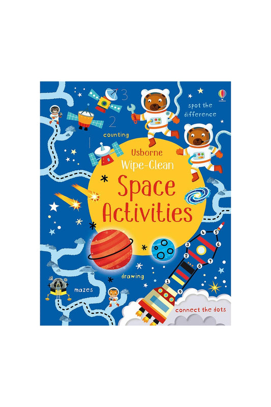 The Usborne Wipe Clean Space Activities - Welcome Baby
