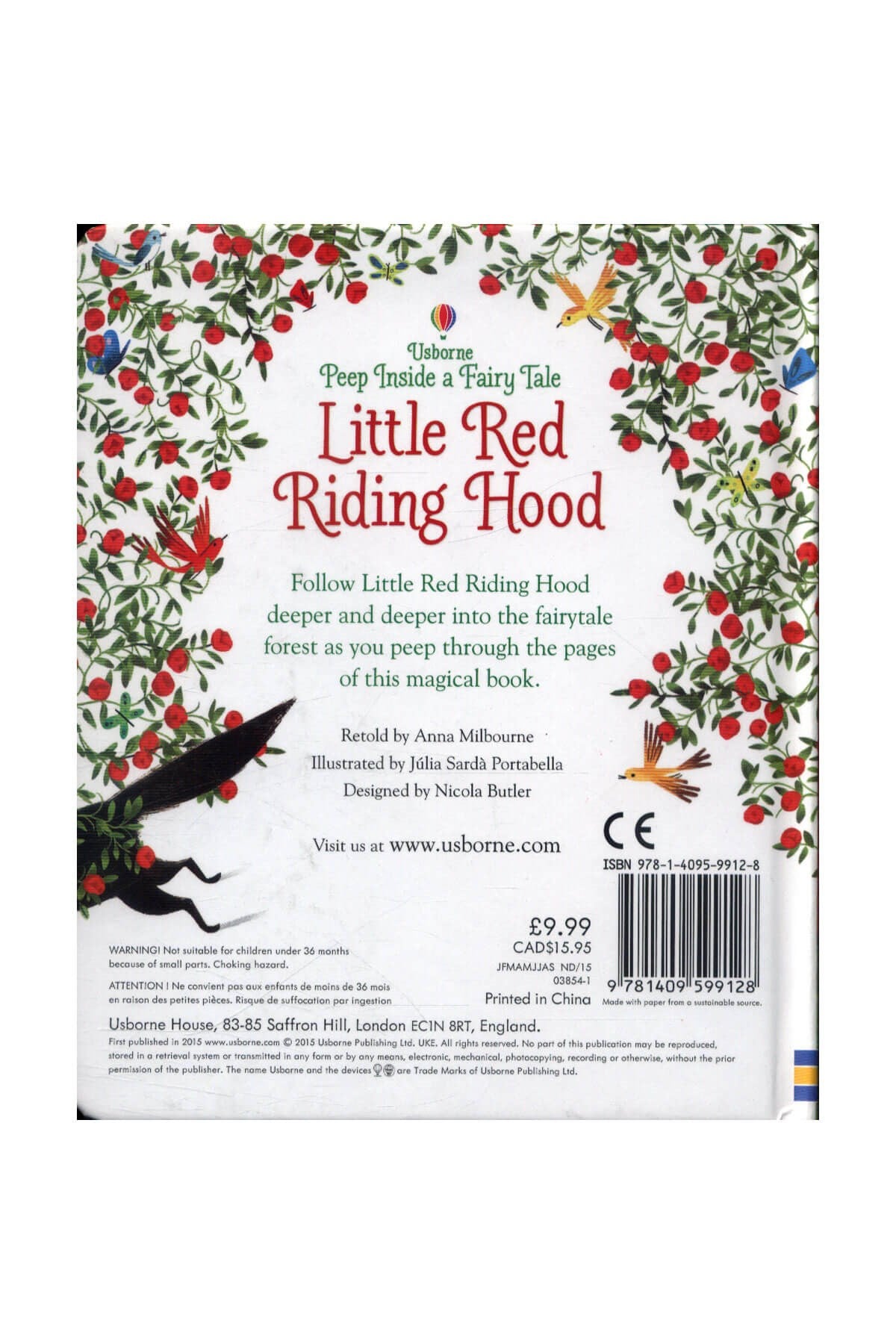 USBN- Peep Inside Fairytale Little Red Riding Hood