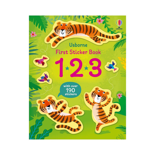 Usborne First Sticker Book 123