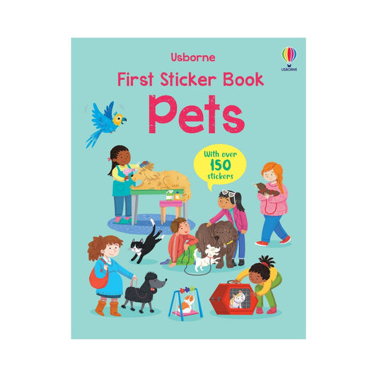 Usborne First Sticker Book Pets
