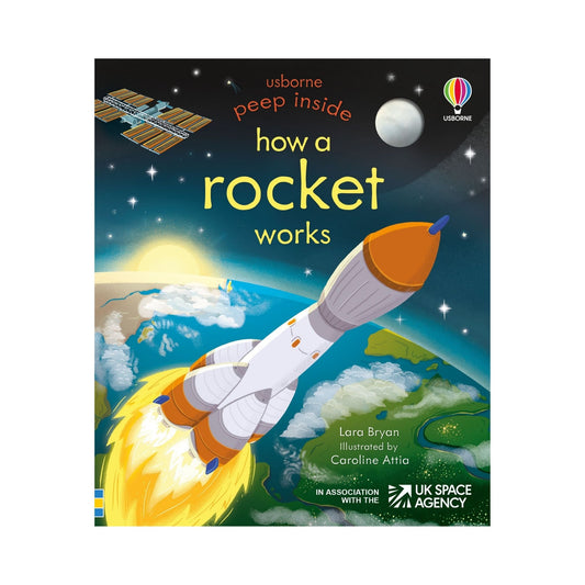 Usborne Peep Inside How A Rocket Works