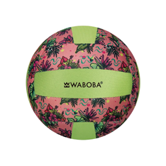 Waboba Artist Plaj Voleybol Topu Çiçek Desenli Deniz ve Bahçe Voleybol Topu 8,5inç 5 numara
