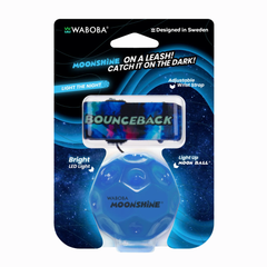 Waboba LED Bounceback Moonshine Işıklı Geri Dönen ve Yüksek Zıplayan Top Bilek İpli Moon Ball