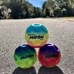 Waboba Rainbow Moon Ball Top Mor Kırmızı Sarı